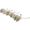 SmartyKat Skitter Critters Plush Catnip Mice Cat Toy (10-Pack) 09085-94997-024 710203