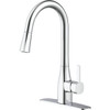 Home Impressions 1-Handle Pull-Down Kitchen Faucet, Chrome FP4AF316CP-JPA1