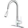 Home Impressions 1-Handle Pull-Down Kitchen Faucet, Chrome FP4AF316CP-JPA9 483417