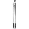 Farberware 11 In. Pro Black Silicone Tip Locking Tongs 5216358