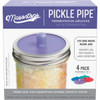 Masontops Wide Mouth Pickle Pipe (4-Pack) PPI4W 602840