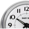 Westclox Baby Ben Silver Classic Style Battery Operated Alarm Clock 11611QA 650239