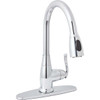 Home Impressions 1-Handle Lever Pull-Down Kitchen Faucet, Chrome FP4AF268CP-JPA9