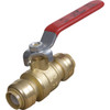 SharkBite 1 In. Brass Push-Fit Ball Valve UR22223A
