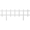 Master Mark Cape Cod 13.5 In. H x 33 In. L. Plastic Decorative Border Fence