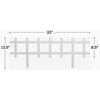 Master Mark Cape Cod 13.5 In. H x 33 In. L. Plastic Decorative Border Fence 38132 758406