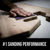 3M 6pk 120g 1-3 Sandpaper SHTR120-PGP-6T 308560