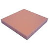 Foam Sheet, Open Cell, 24 in W, 24 in L, 1-8 in Thick, Pink  5GCW6