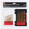 Do it Best Titanium Drill Bit Set (21-Piece) QJDIB-PTASET-006B