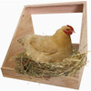Harvest Lane Honey 12 In. x 12 In. x 12 In. Single Chicken Nesting Box WWNEST-101 768611