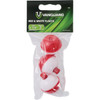 Vanguard 1-1-4 In. Red & White Push-Button Fishing Bobber Float (3-Pack) VF5 833800
