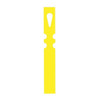 Blank Tag, Coated Paper, 7 1/2 in H x 1 in W, Yellow, Rectangle, 1000 PK
