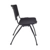 Cain Cain Square Table & Chair Set, Wood, Metal, Plastic Top, Maple TB3636PL47BK