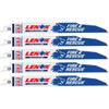 Lenox 9 In. 10 TPI Bi-Metal Reciprocating Saw Blade (5-Pack) 20372960R5