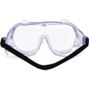 3M Clear Frame Chemical Splash Safety Goggles with Clear Lenses 91252H1-DC-10 312928