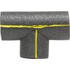 Frost King Gray Polyethylene Foam Tee Pipe Insulation for 1 In. Copper Pipe 5TEE1H 577252