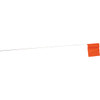 C.H. Hanson 36 In. Orange Stake Flag (100-Pack) 15193