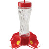 Audubon 8 Oz. Clear Swirl Glass Hummingbird Feeder 24108