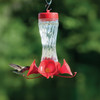 Audubon 8 Oz. Clear Swirl Glass Hummingbird Feeder 24108 897391