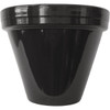 Ceramo 4.5 In. Black Powder-Coated Standard Pot PCSBX-4-BL