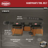 Bucket Boss 11-Pocket Handyman's Tool Belt 50250 387957