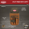 Bucket Boss FlapFit 5-Pocket Tool Belt Utility Pouch 54170 310949