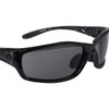 Crossfire Infinity Premium Crystal Black Frame Safety Glasses with Smoke Lens 241 371352