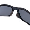 Crossfire RPG Premium Crystal Black Frame Safety Glasses with Smoke Lens 23421 396505