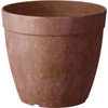 Novelty StoneArt Dolce 8 In. Rust Round Planter 03082