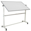Flash Furniture White Board, 64.25W x 64.75H YU-YCI-005-GG