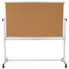 Flash Furniture Cork-Marker Board, 64.25W x 64.75H YU-YCI-005-CK-GG