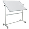 Flash Furniture White Board, 53W x 62.5H YU-YCI-003-GG
