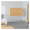 Flash Furniture Cork/Marker Board, 45.25W x 54.75H YU-YCI-001-CK-GG
