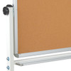 Flash Furniture Cork-Marker Board, 45.25W x 54.75H YU-YCI-001-CK-GG