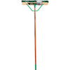 Quickie Jobsite Stiff Poly 24 In. W. x 60 In. L. Wood Handle Push Broom 868SU 649831