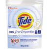Tide Pods Free & Gentle Unscented Liquid Laundry Detergent Soap Pacs (14-Count)