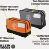 Klein 2-Pocket 7 In. & 14 In. Stand-Up Zipper Tool Bag (2-Pack) 55579 351244