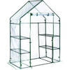 Miracle-Gro 56 In. x 29 In. x 76 In. Steel Frame Mini Greenhouse 70526