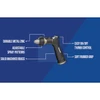 Underhill ProLine ProSpray Adjustable Multi-Pattern Trigger Nozzle NG200-P 720220