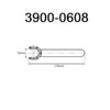 Hhip 15mm ER-16 Castle Wrench For Mini ER Chuck Nut 3900-0608