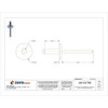 Blind Rivet, Flanged Head, 3-16 in Dia., 37-64 in L, Aluminum Body, 250 PK  U33191.018.0066