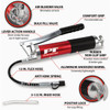 Performance Tool Aluminum Lever Action Grease Gun W54290 594328
