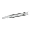 Accuride Drawer Slide, Bracket/Hard Mount, 3/4 Ext., PK2, 1/2"W C 3307-18D