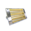 Infrared Quartz Electric Heater, 1, 3 Phase, Stainless Steel, 480V AC