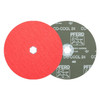 COMBICLICK Fiber Disc, 7" Dia. - Ceramic Oxide CO-COOL, 24 Grit Pack of 25