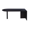 Boss Office Products Bullet Desk,Mocha,71"x35" N147-MOC