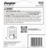 Energizer 2032 Lithium Battery (6-Pack) 2032BP-6 538806