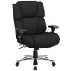 Hercules Office Chair, Black Back, 30 in W 34" L 48" H, Adjustable Padded  GO-2149-GG