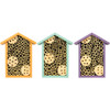 Nature's Way 5.5 In. W. x 8 In. H. x 3.75 In. D. Cedar Bee House PWH1-AST