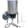 Metal Fusion King Kooker 29 Qt. Aluminum Turkey Outdoor Fryer 12RTF